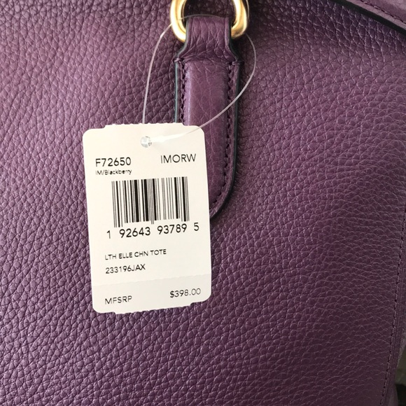 Leather Coach bag - Picture 2 of 2